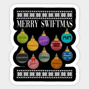 Merry Swiftmas Sticker